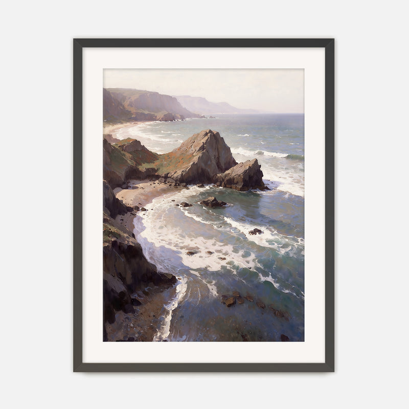 Oregon Coast Art at Canyon Beach No1 - Sage and Rose Prints