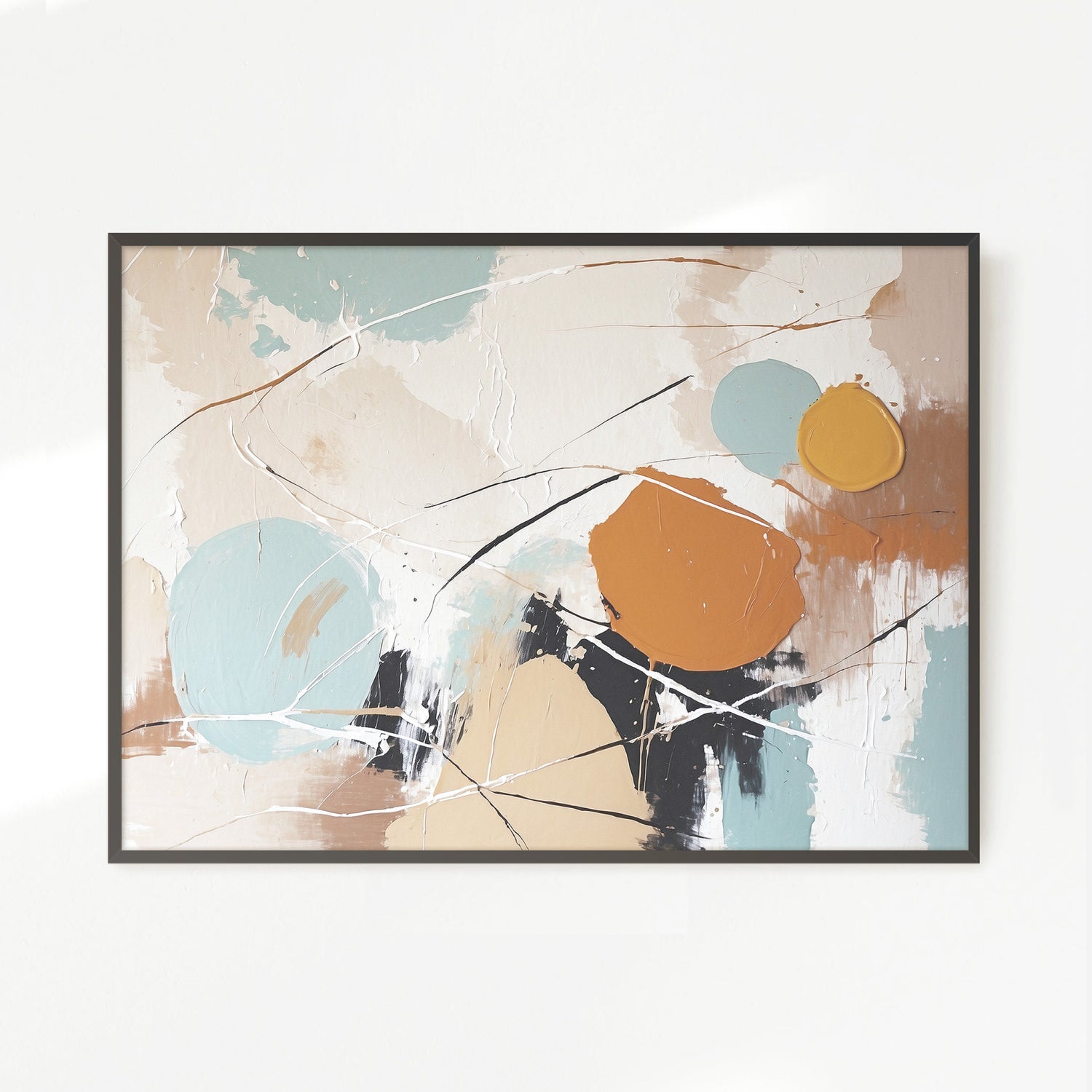 Mid Century Modern Art 02-1x - Sage and Rose Prints