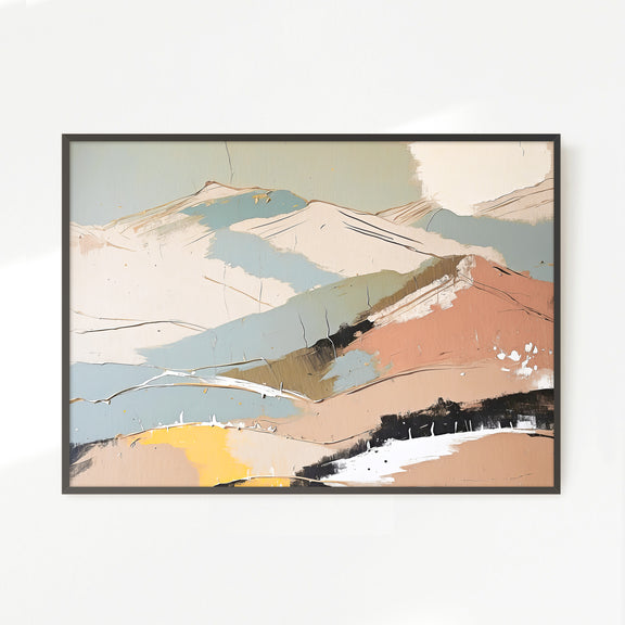 Mid Century Modern Art 06-1x - Sage and Rose Prints