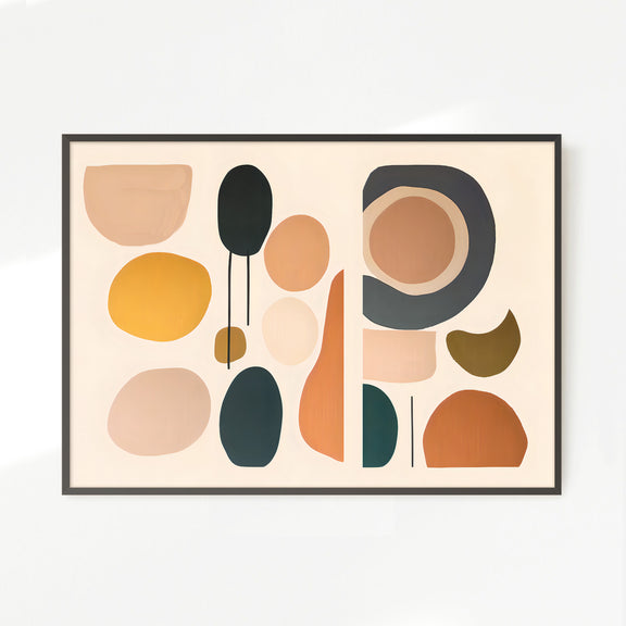 Mid Century Modern Wall Art 12-1x - Sage and Rose Prints