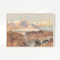Desert Watercolor in Shades of Orange - Sage and Rose Prints
