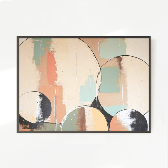 Mid Century Modern Art 03-1x - Sage and Rose Prints