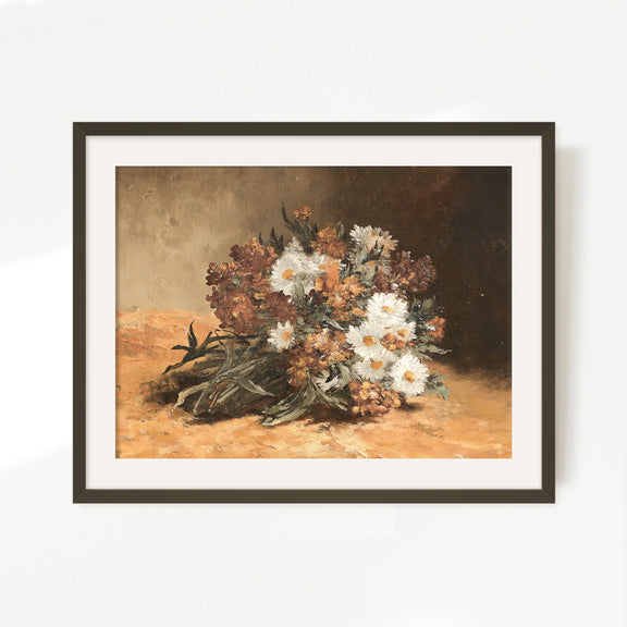 Floral Painting Still Life 19-1x - Sage and Rose Prints