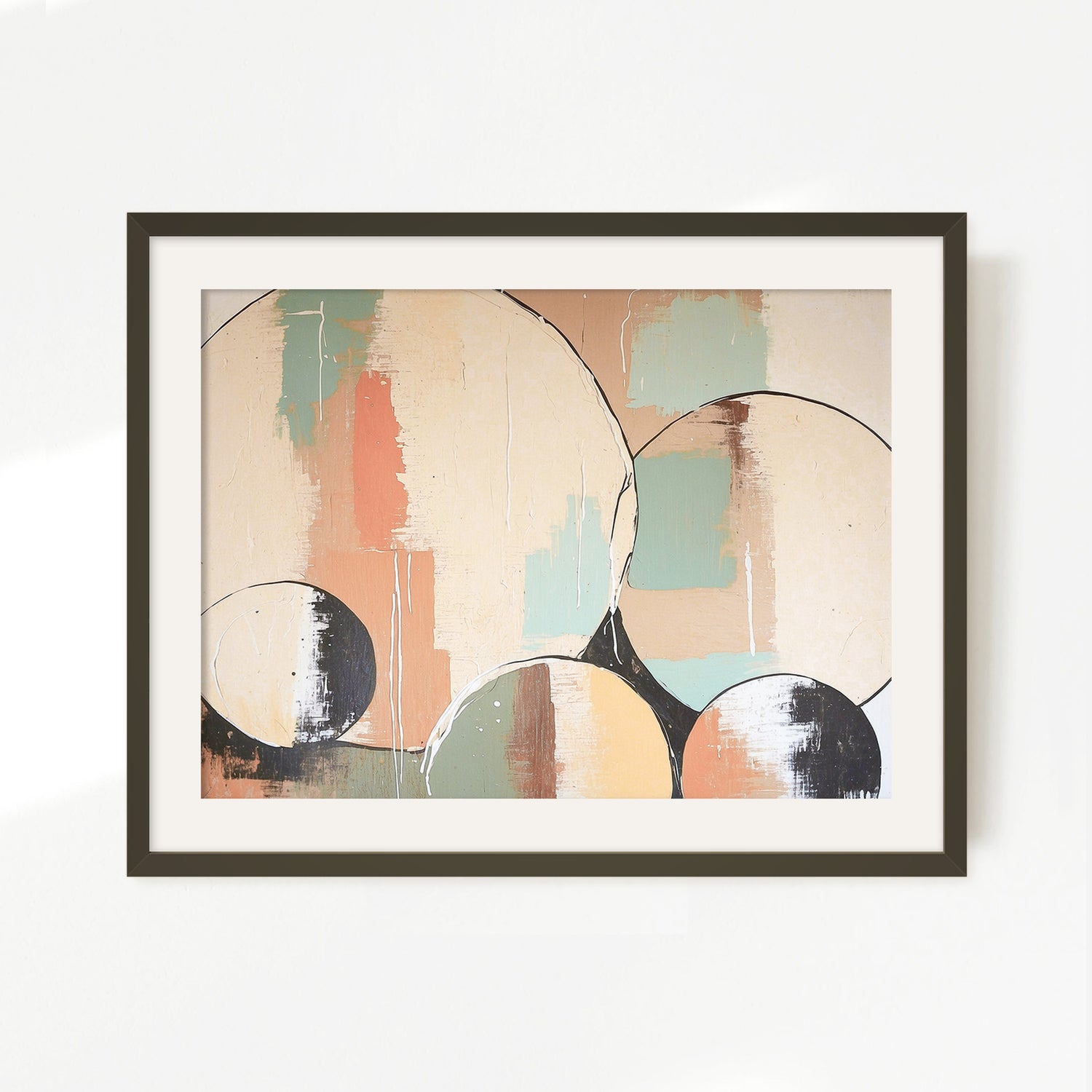 Mid-Century Package - Bedroom Art A 1x.03 - Sage and Rose Prints