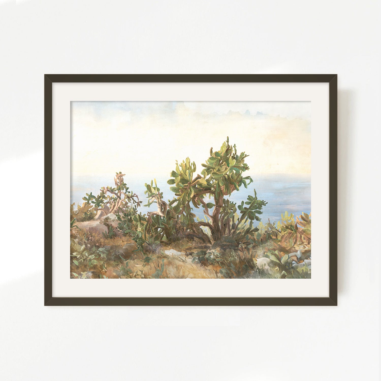 Desert Painting 16-1x - Sage and Rose Prints