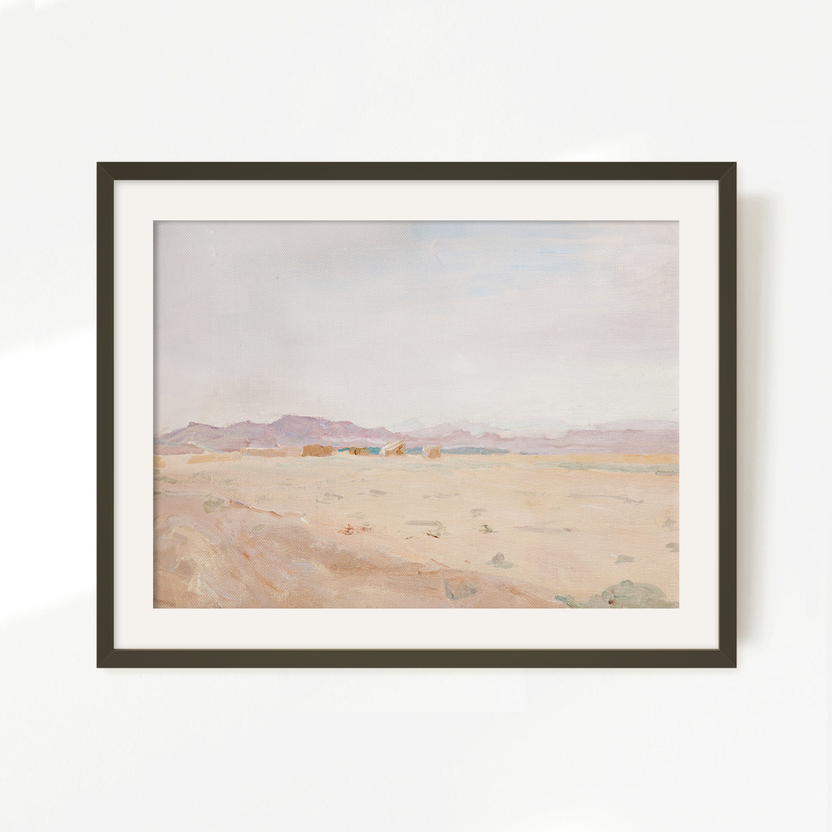 Desert Painting 13-1x - Sage and Rose Prints