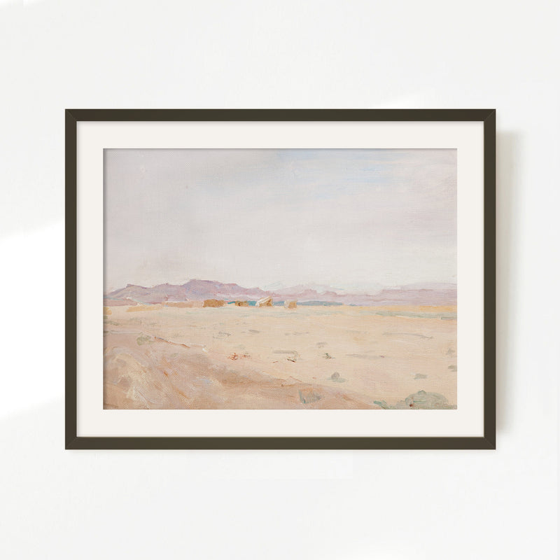 Muted Desert Painting - Sage and Rose Prints