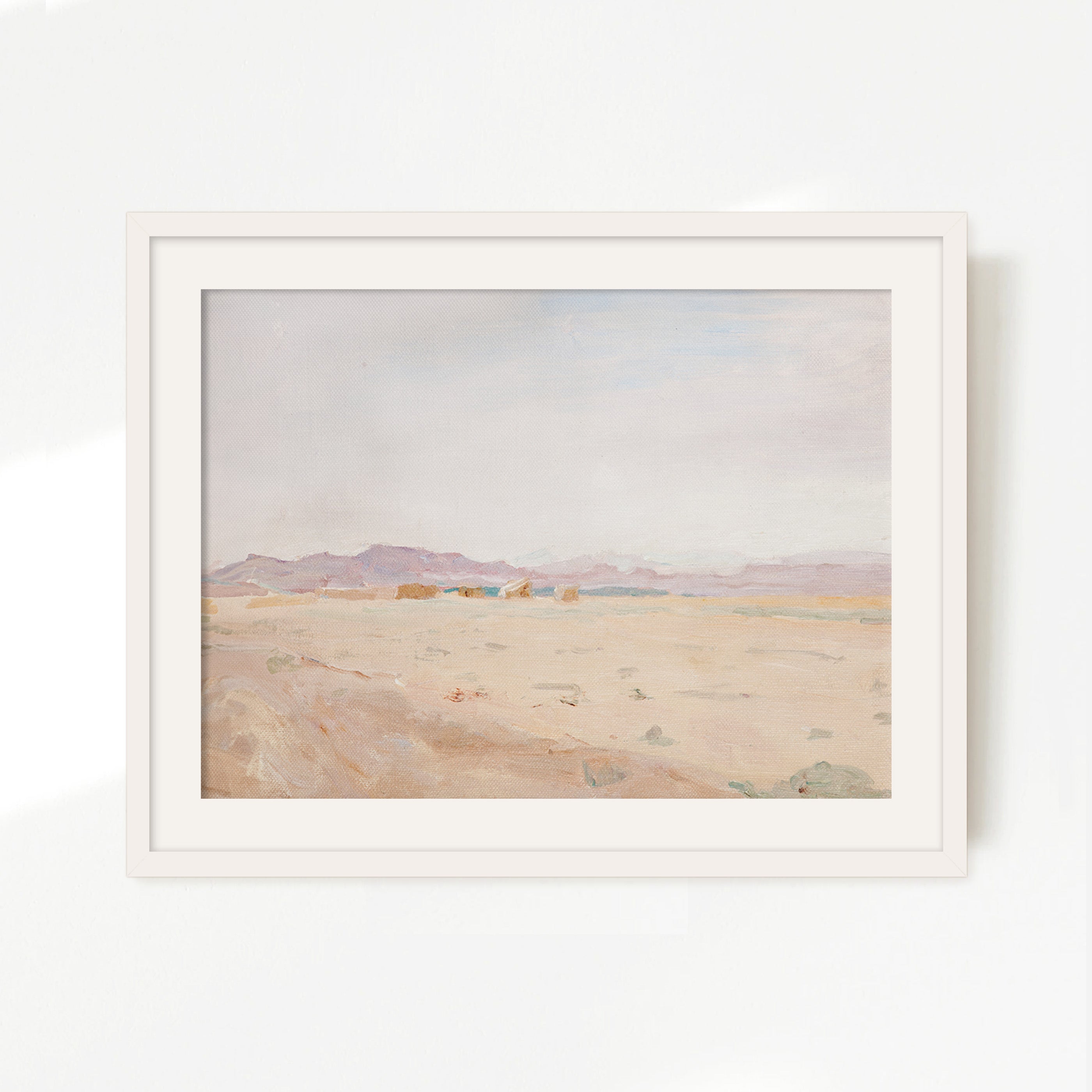 Desert Painting 13-1x - Sage and Rose Prints