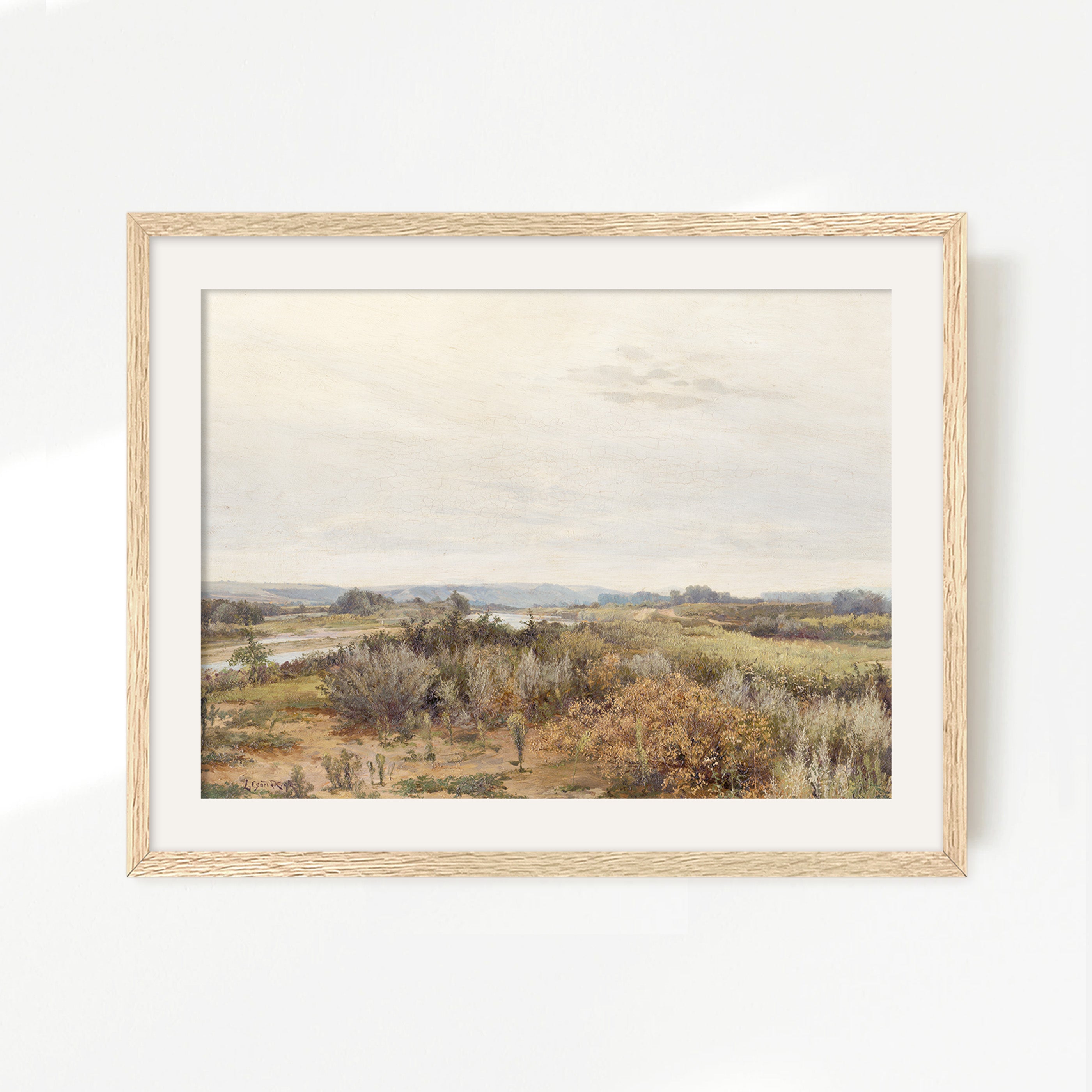 Desert Painting 12-1x - Sage and Rose Prints