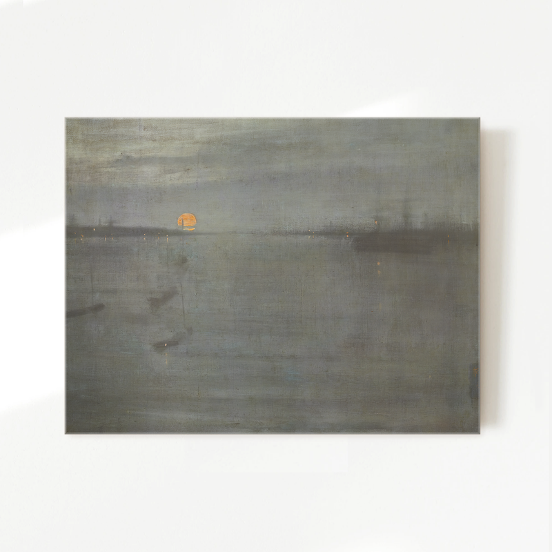 Moonstone Blue Ocean Print No2 - Sage and Rose Prints