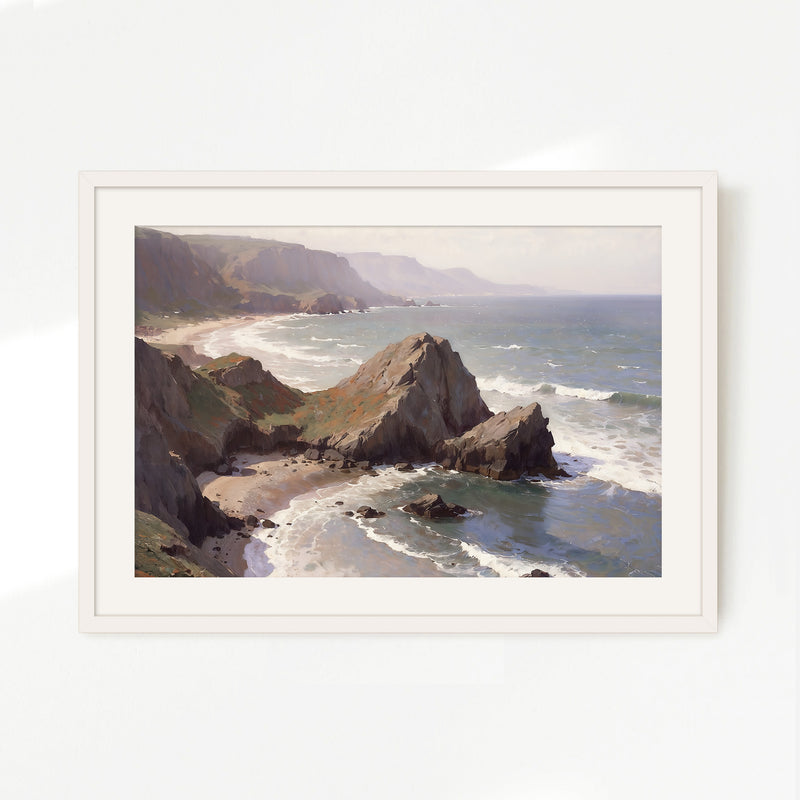 Oregon Coast Art at Canyon Beach No2 - Sage and Rose Prints