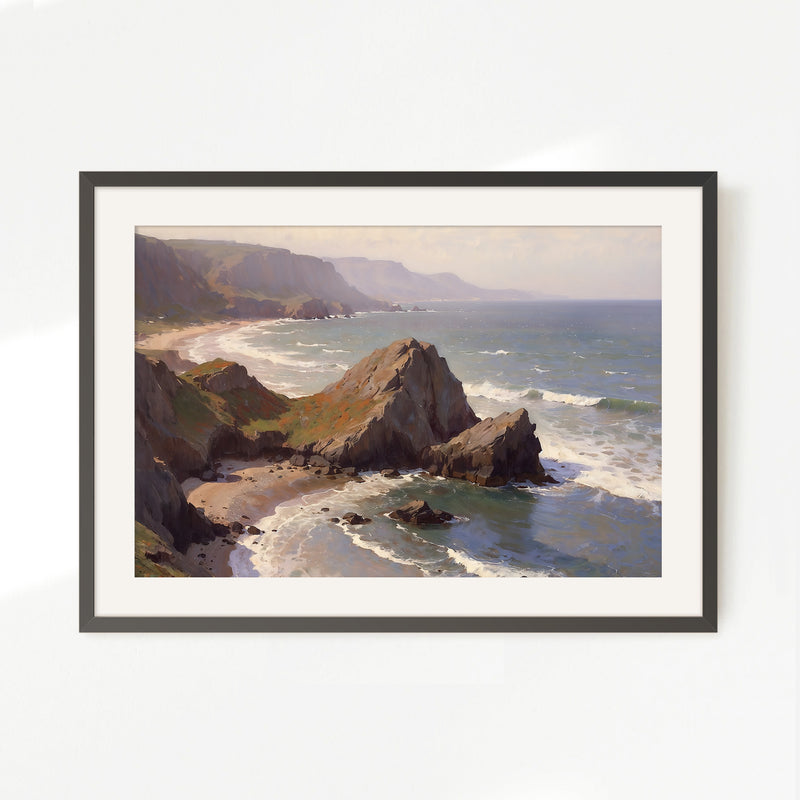 Oregon Coast Art at Canyon Beach No2 - Sage and Rose Prints