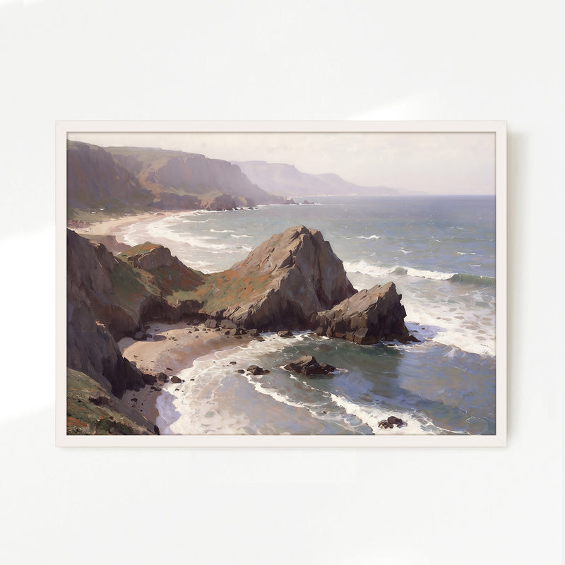 Oregon Coast Art at Canyon Beach No2 - Sage and Rose Prints