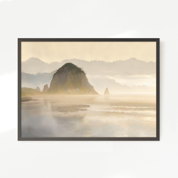 Pacific Northwest Painting 11-1x - Sage and Rose Prints