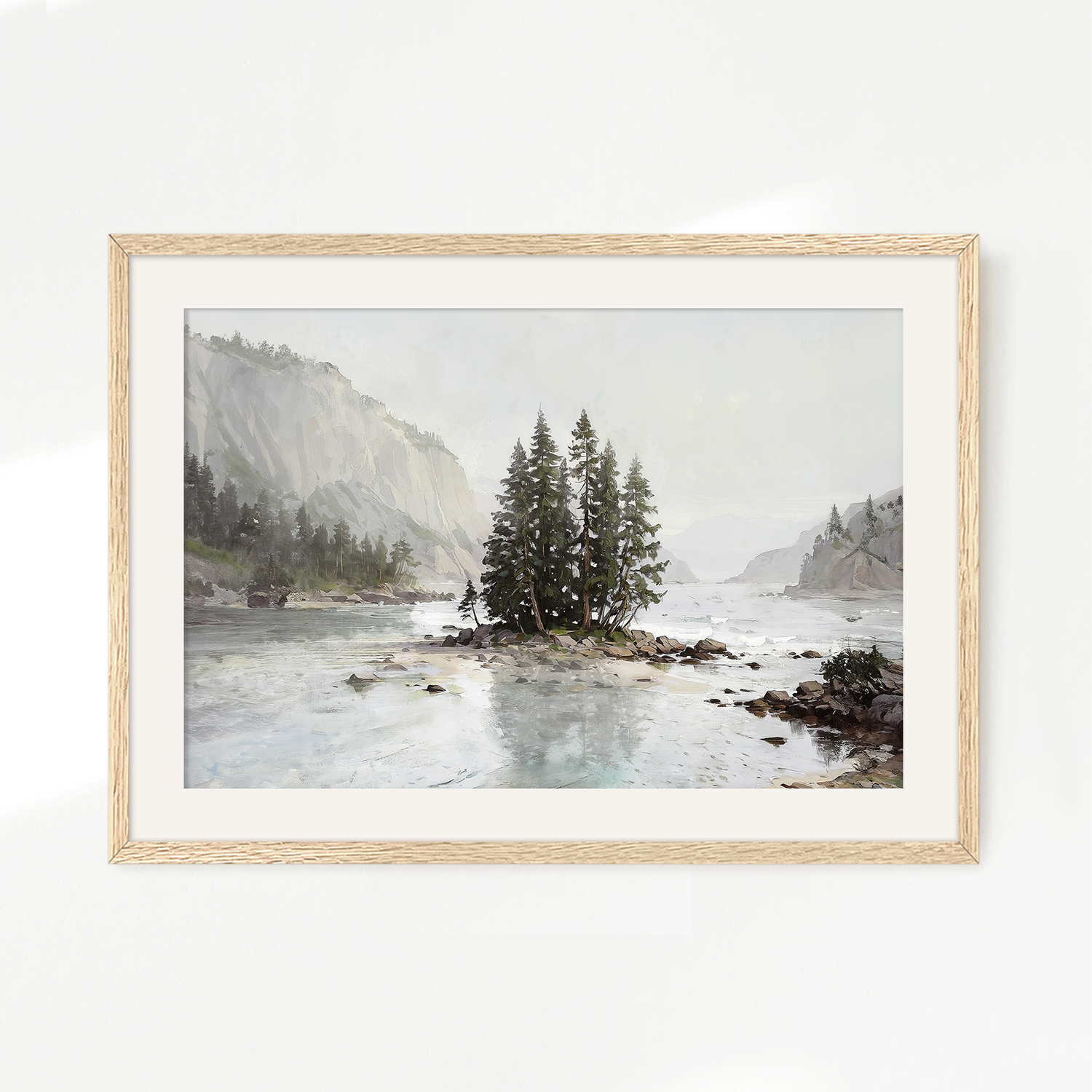 Pacific Northwest Painting 06-1x - Sage and Rose Prints