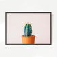 Pink Cactus Wall Art - Sage and Rose Prints