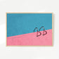 Rose Pink Retro Pool Photo - Sage and Rose Prints