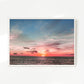 Pink Sunset Sky Ocean Photography - Sage and Rose Prints