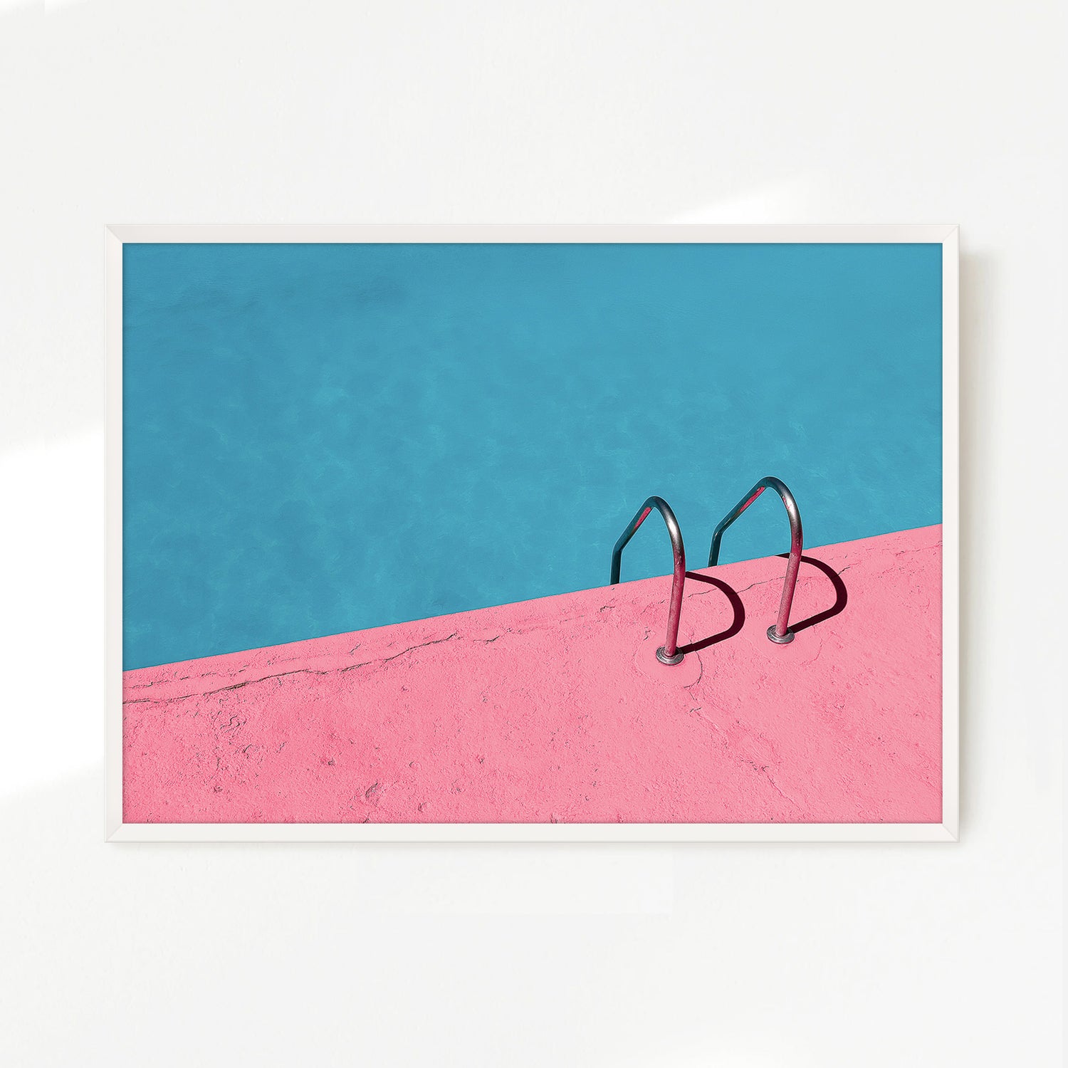 Rose Pink Retro Pool Photo - Sage and Rose Prints