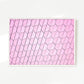 Pink Tile Wall Pattern Art - Sage and Rose Prints