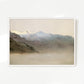 Muted Mountain Painting No2 - Sage and Rose Prints