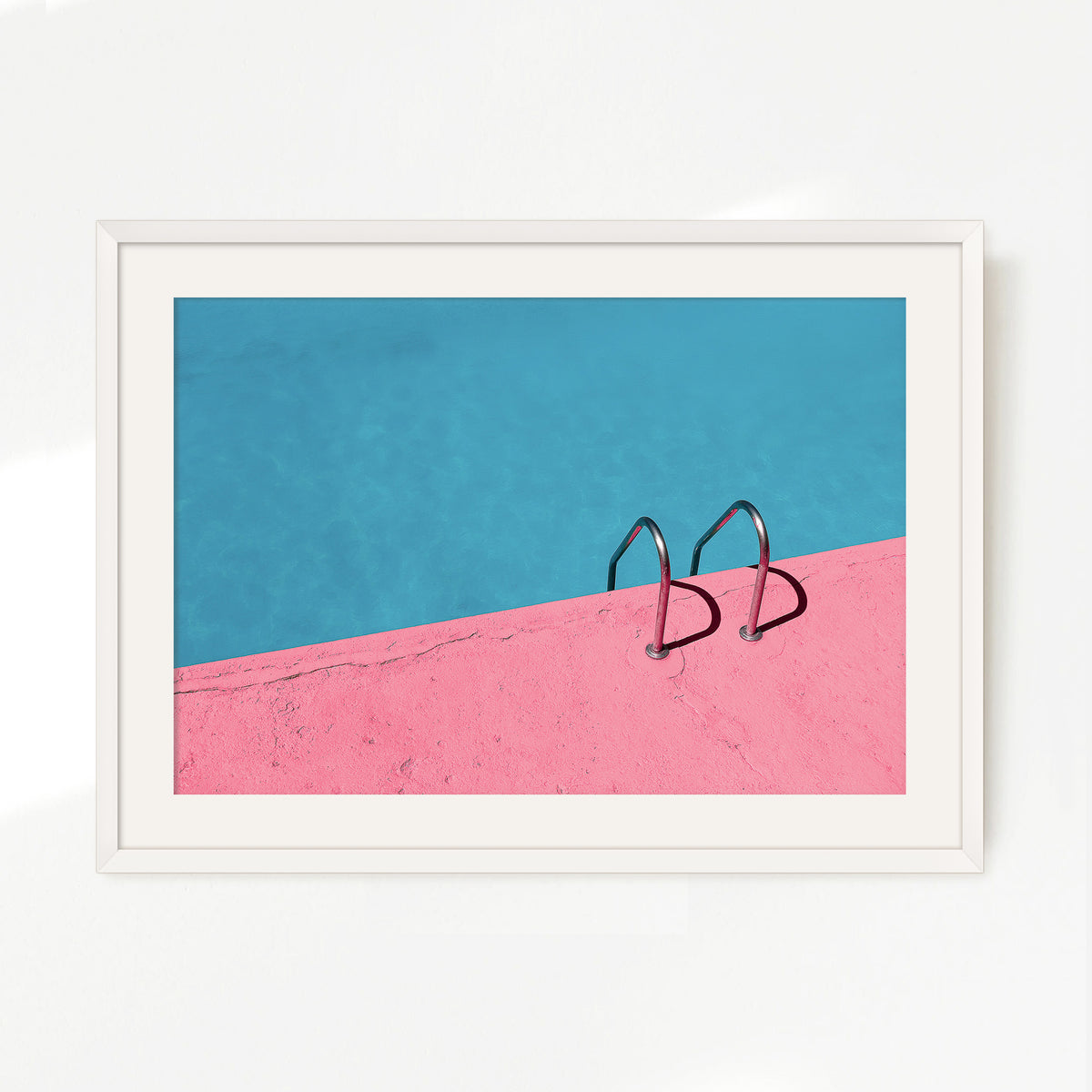 Rose Pink Retro Pool Photo - Sage and Rose Prints