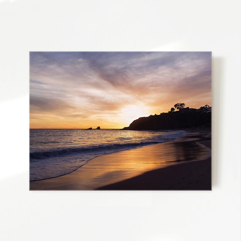 Hawaiian Sunset in Deep Purples - Sage and Rose Prints