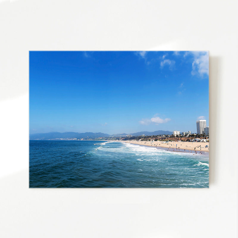 Royal Blue Beach Photo Print - Sage and Rose Prints