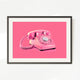 Pink Wall Art Retro Photo 01-1x - Sage and Rose Prints