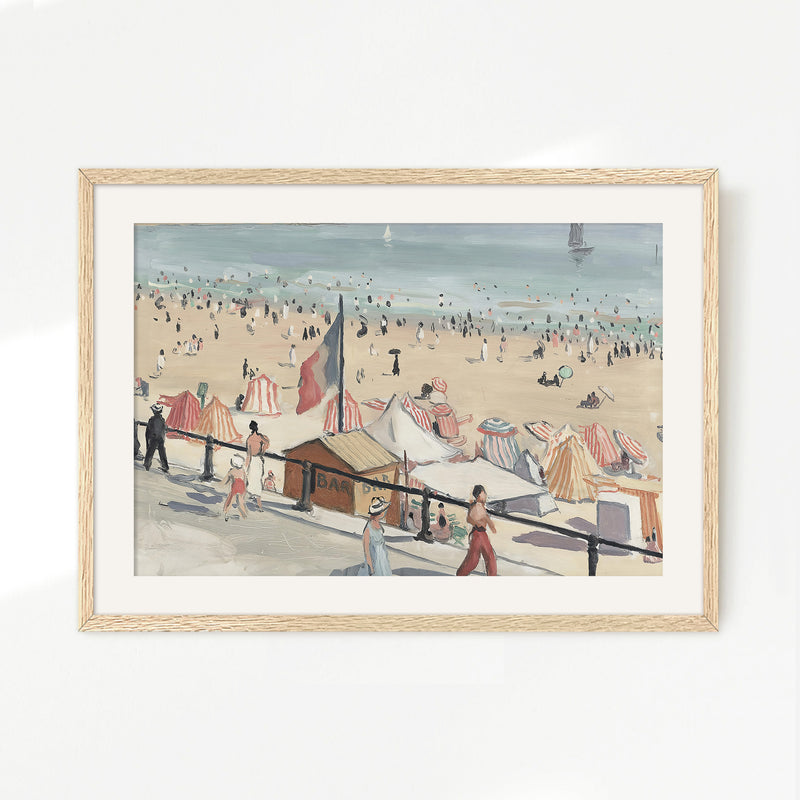 At the Beach Print - Sage and Rose Prints