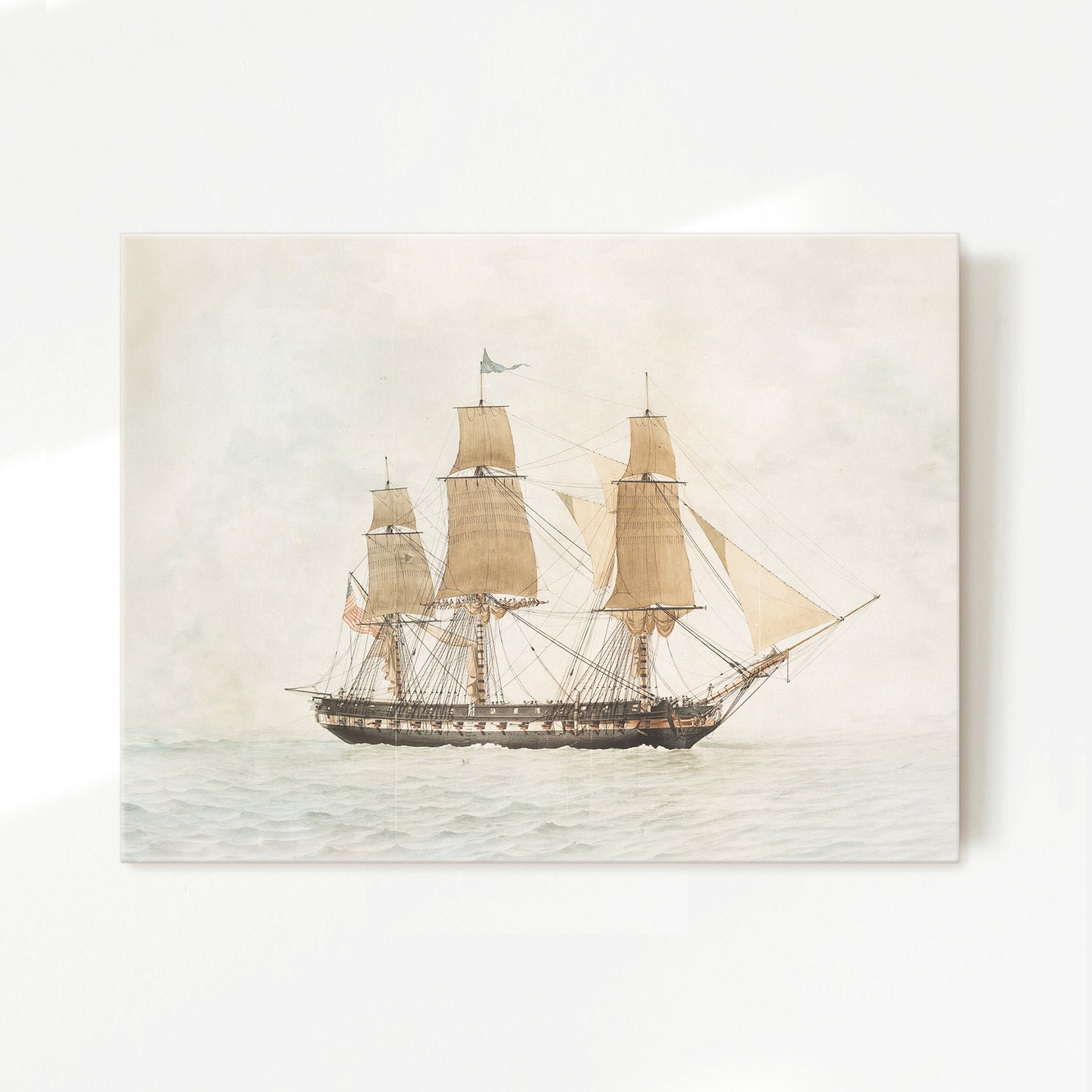 Sailboat Painting 21-1x - Sage and Rose Prints