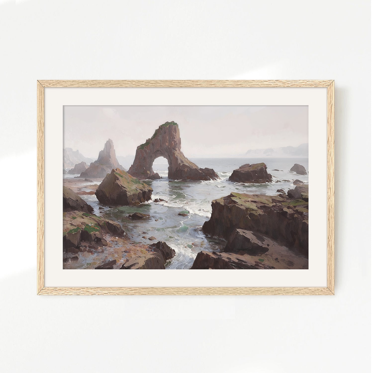 Pacific Northwest Painting 01-1x - Sage and Rose Prints