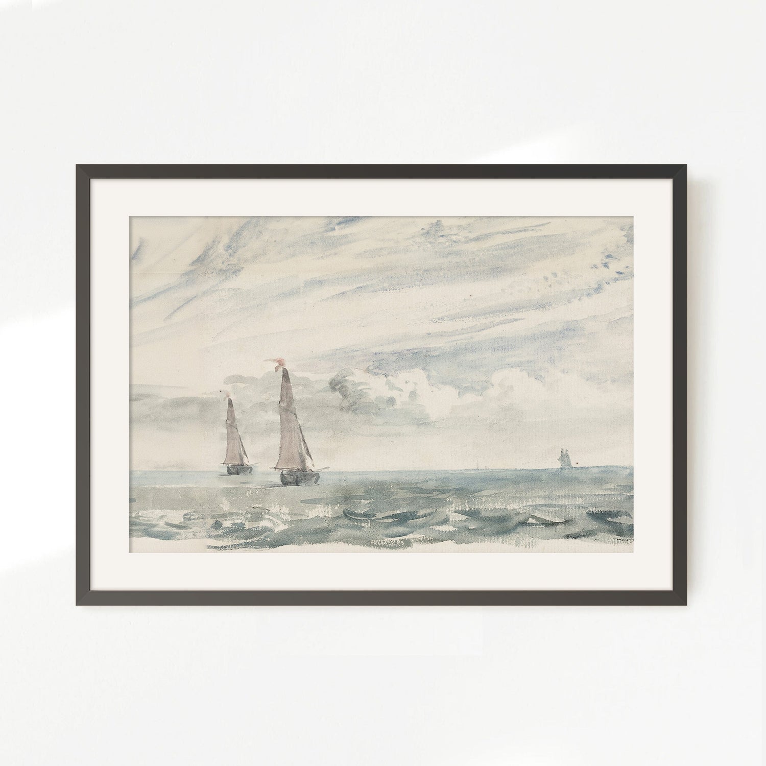 Coastal Art 15-1x - Sage and Rose Prints