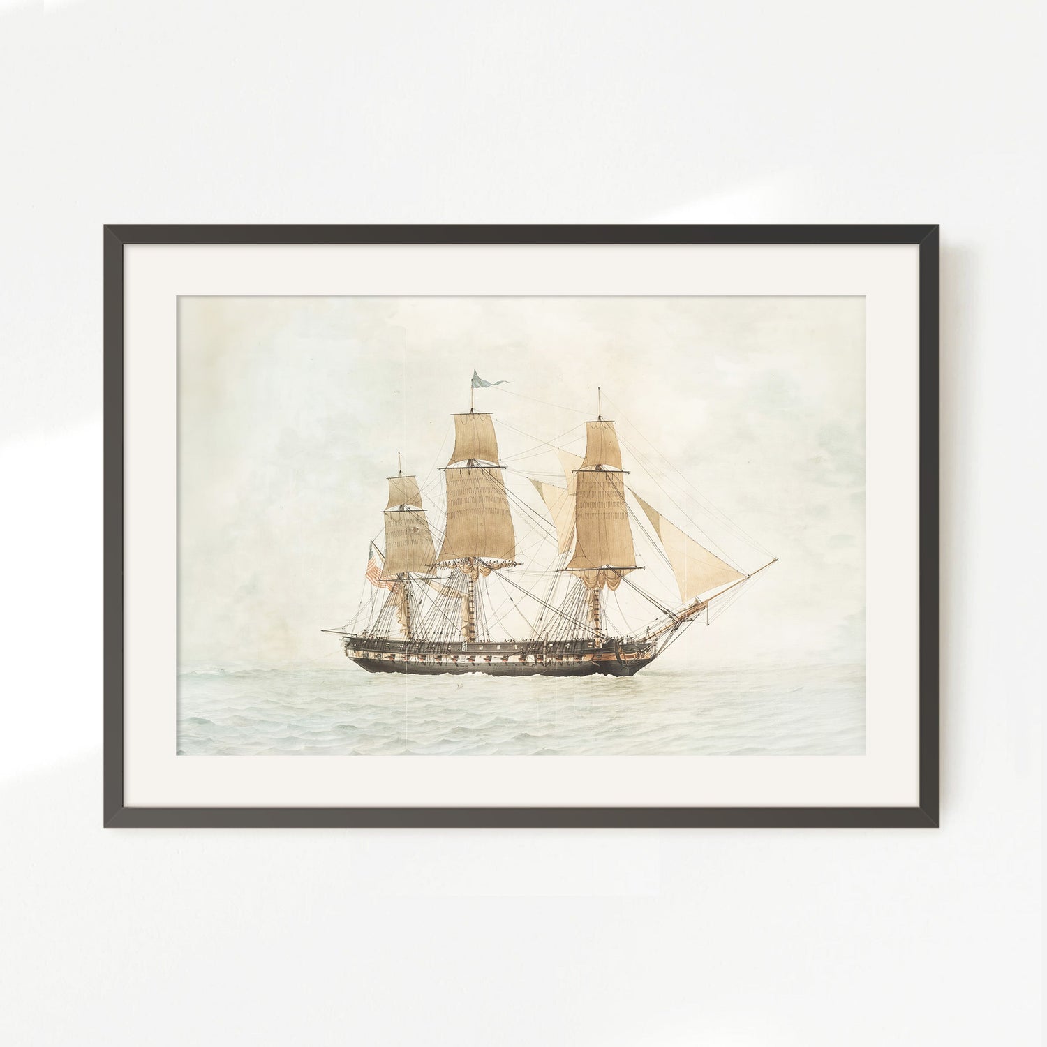 Sailboat Painting 21-1x - Sage and Rose Prints