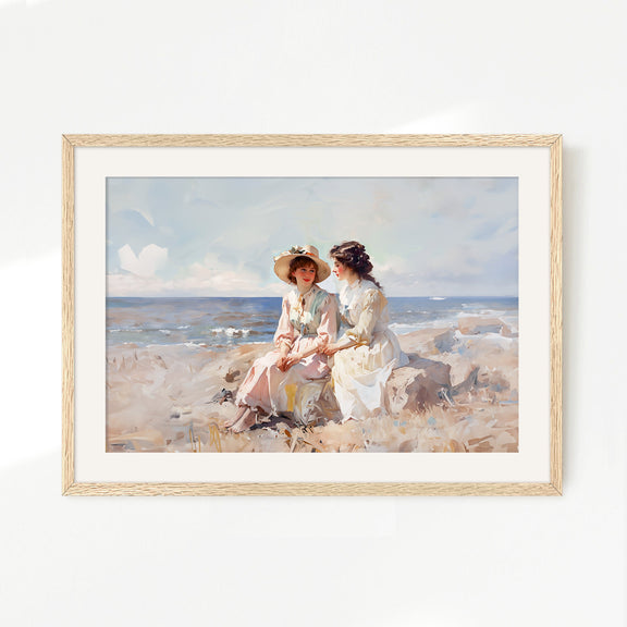 Beach Painting 28-1x - Sage and Rose Prints