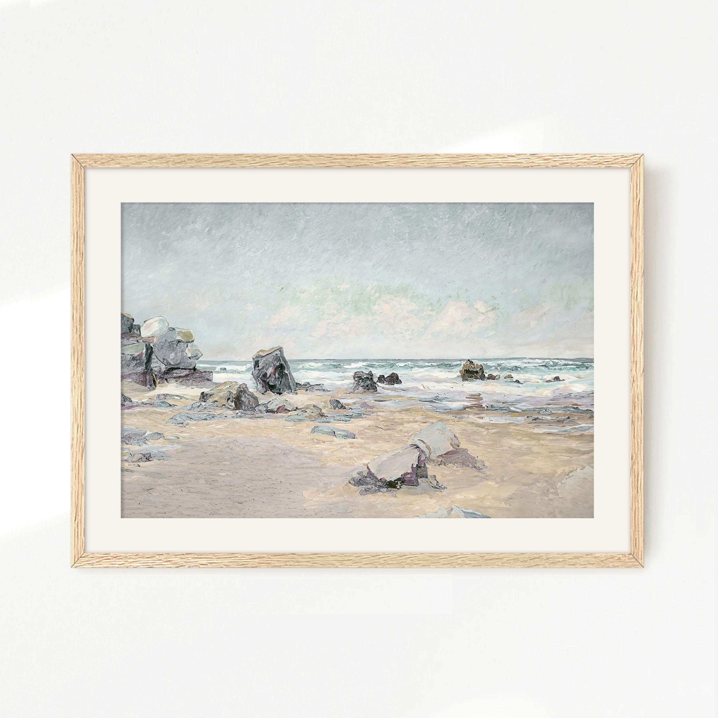 Coastal Wall Art 11-1x - Sage and Rose Prints