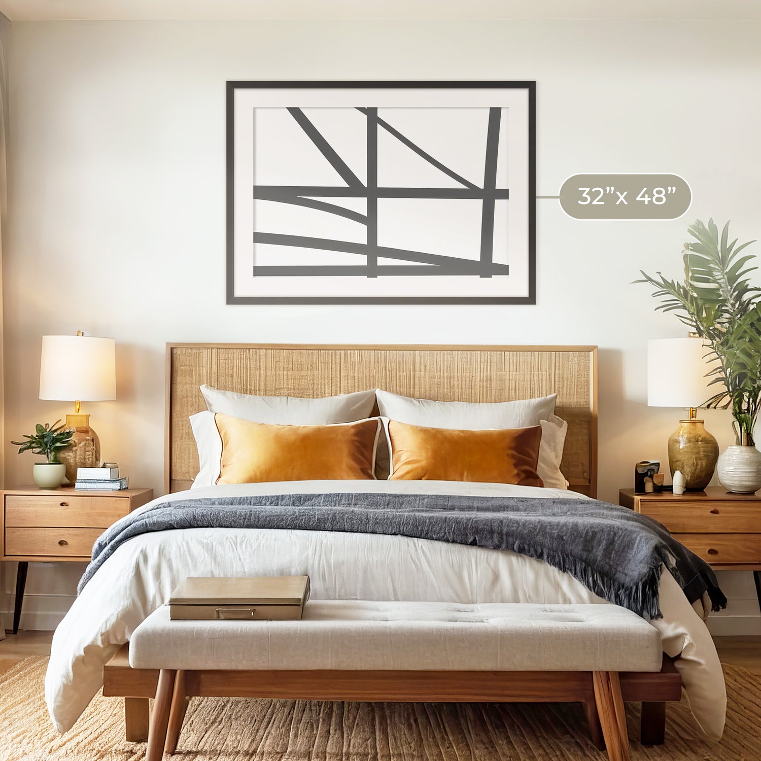 Minimalist Dove Grey Art - Sage and Rose Prints