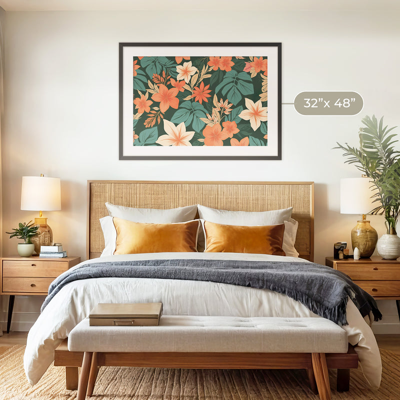 Maximalist Tropics Print - Sage and Rose Prints