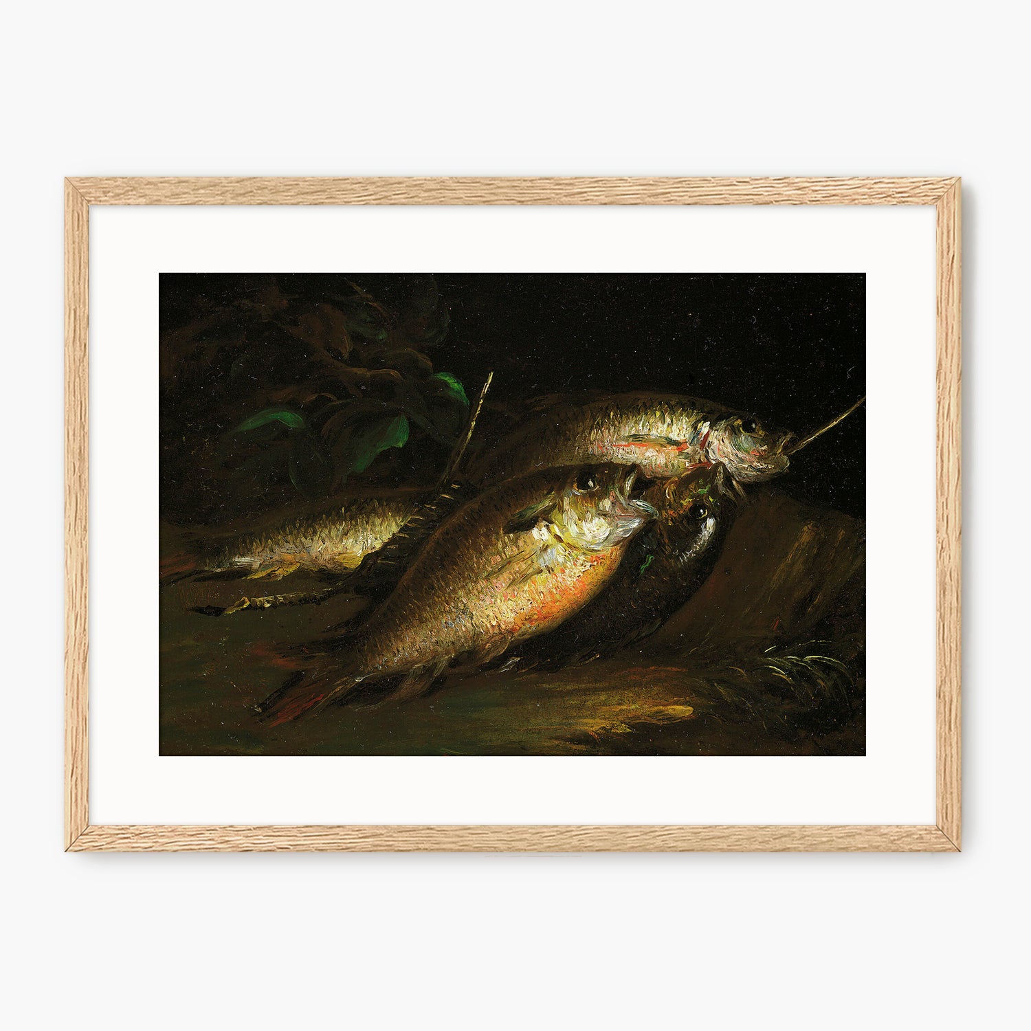 Fish Oil Painting Print