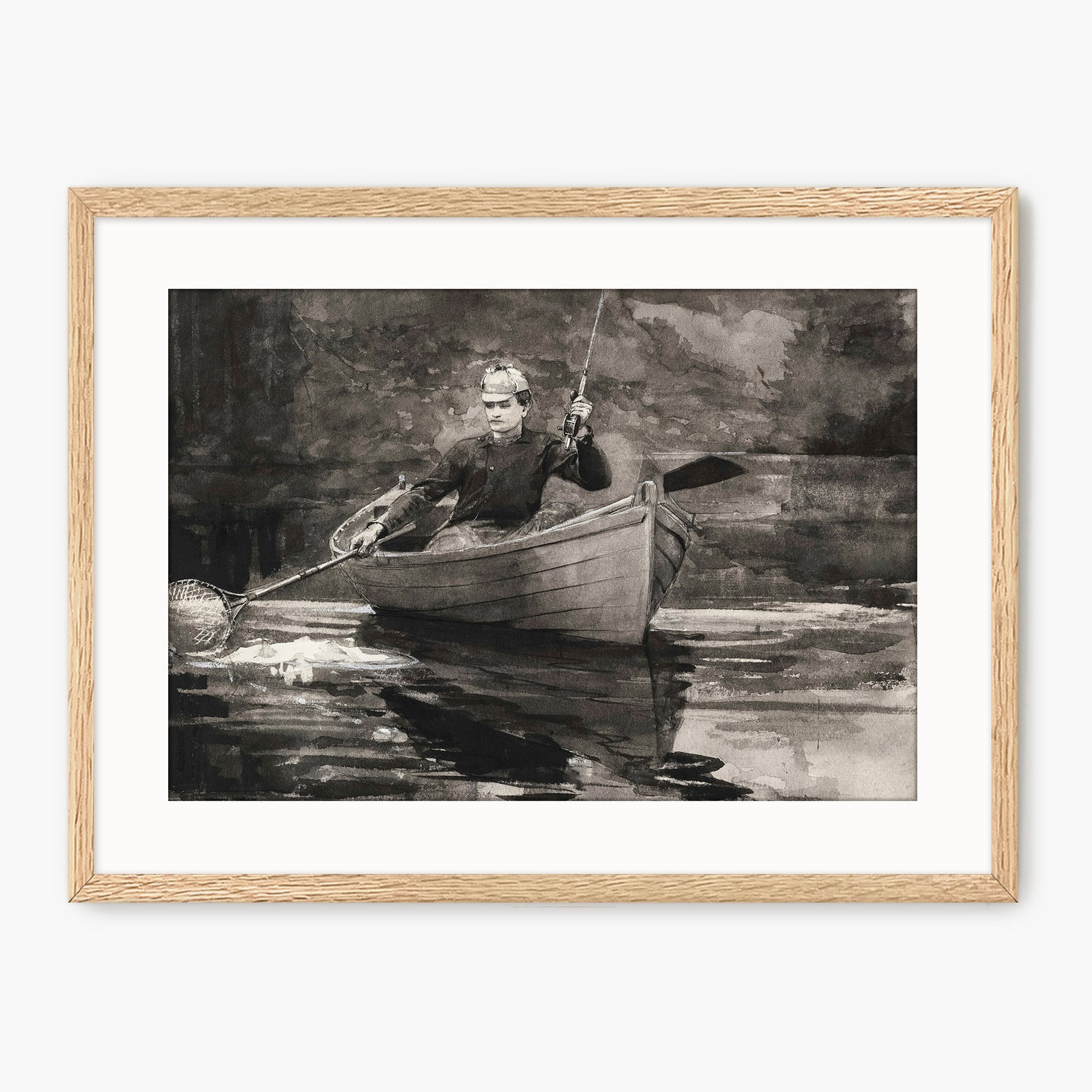 Netting the Fish by Winslow Homer