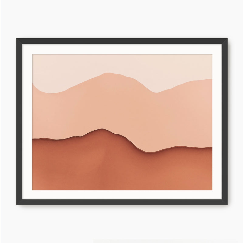 Dusty Rose Wabi Sabi Art - Sage and Rose Prints