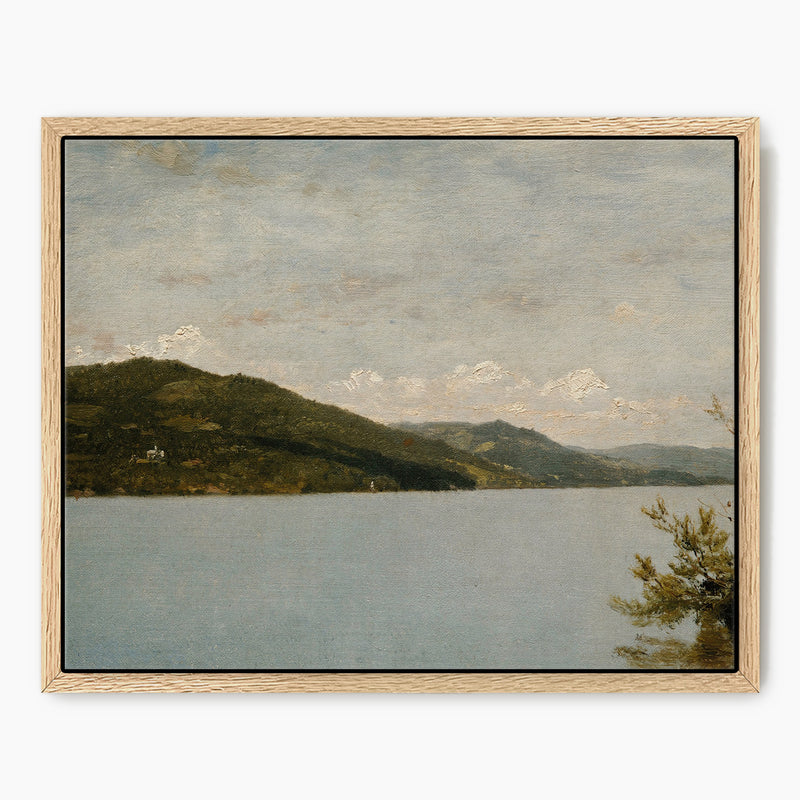 Lake George Vintage Painting Print - Sage and Rose Prints