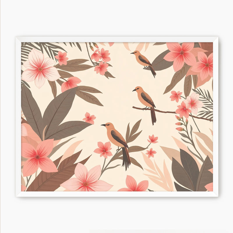 Boho Blush Paradise Print No2 - Sage and Rose Prints