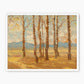 Birches in Autumn - Sage and Rose Prints