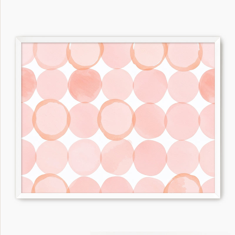 Dusty Rose Lattice - Sage and Rose Prints