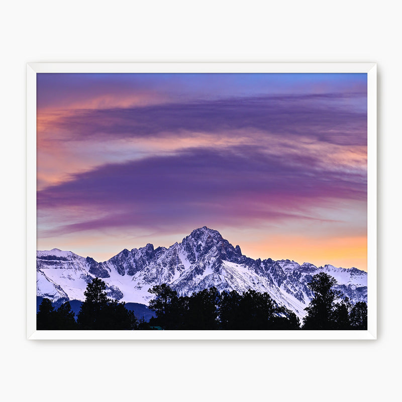 Colorado Rockies Sunset Photography - Sage and Rose Prints