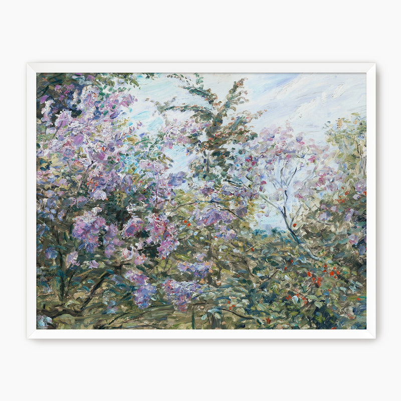 Impressionist Purple Flowers - Sage and Rose Prints