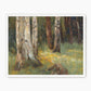 Sage Green Forest - Sage and Rose Prints