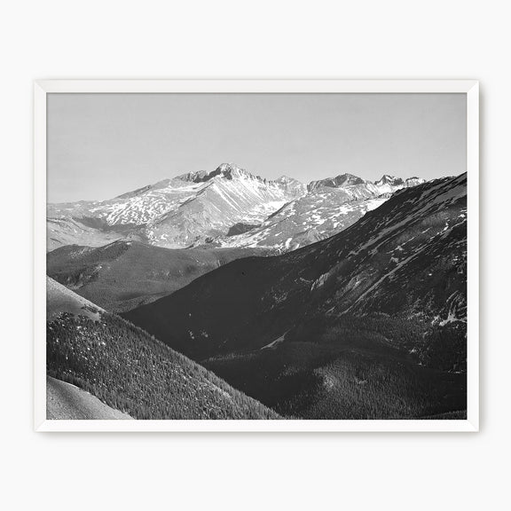 AK-18 Historic Ansel Adams Black And White Landscape Photo - Sage and Rose Prints