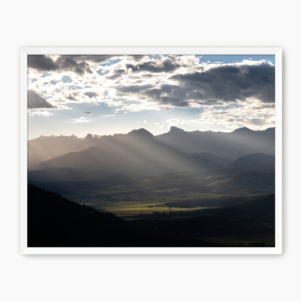 Rays Over the Rockies Photography